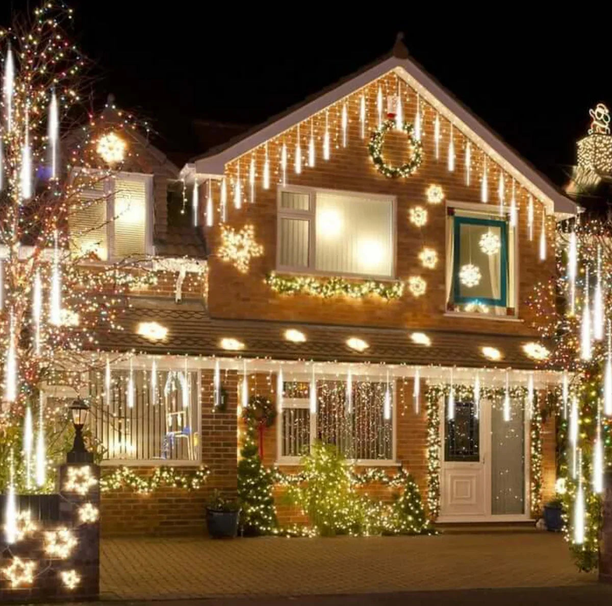 Guirlande Stalactite de Noël Solaire