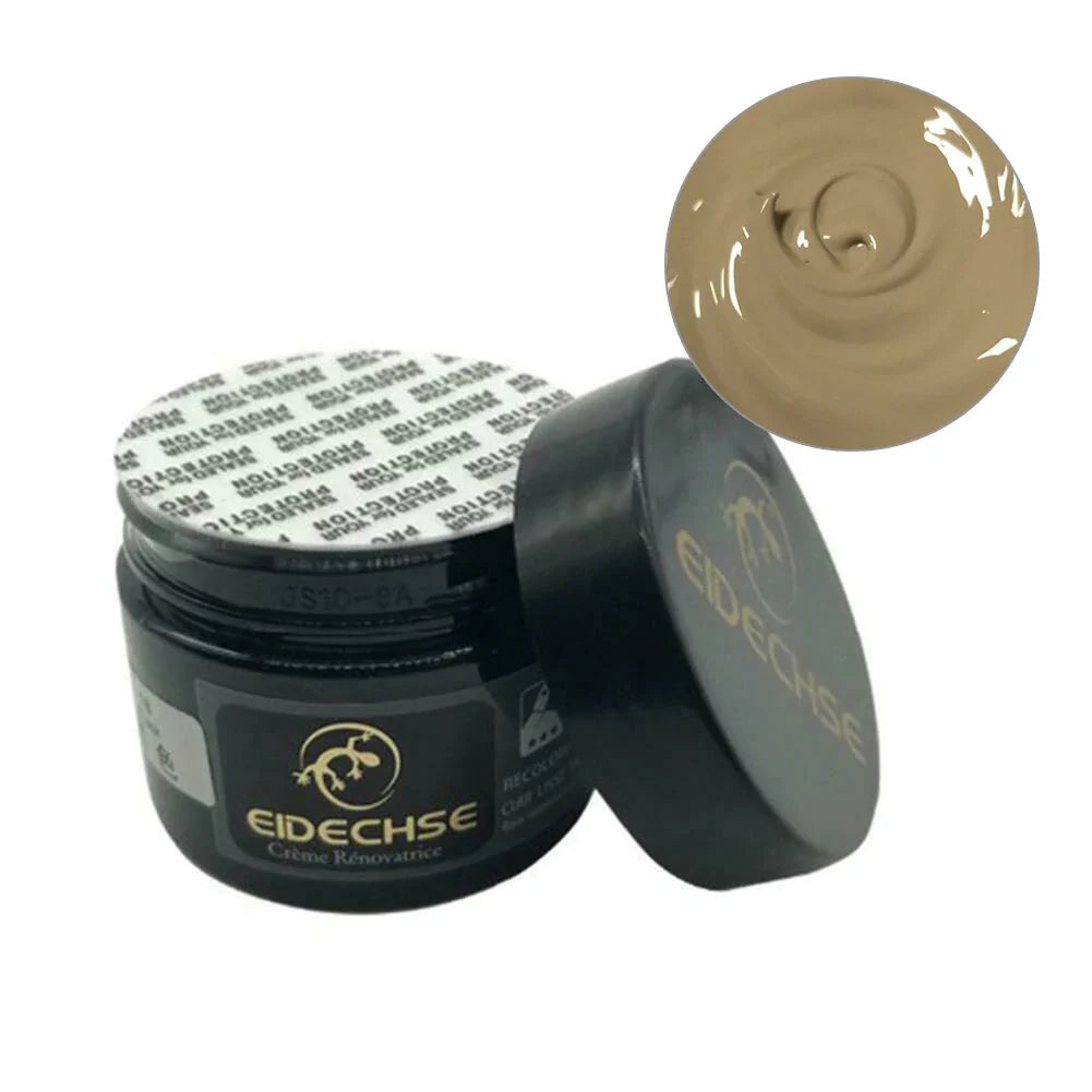 Crème réparatrice pour le cuir