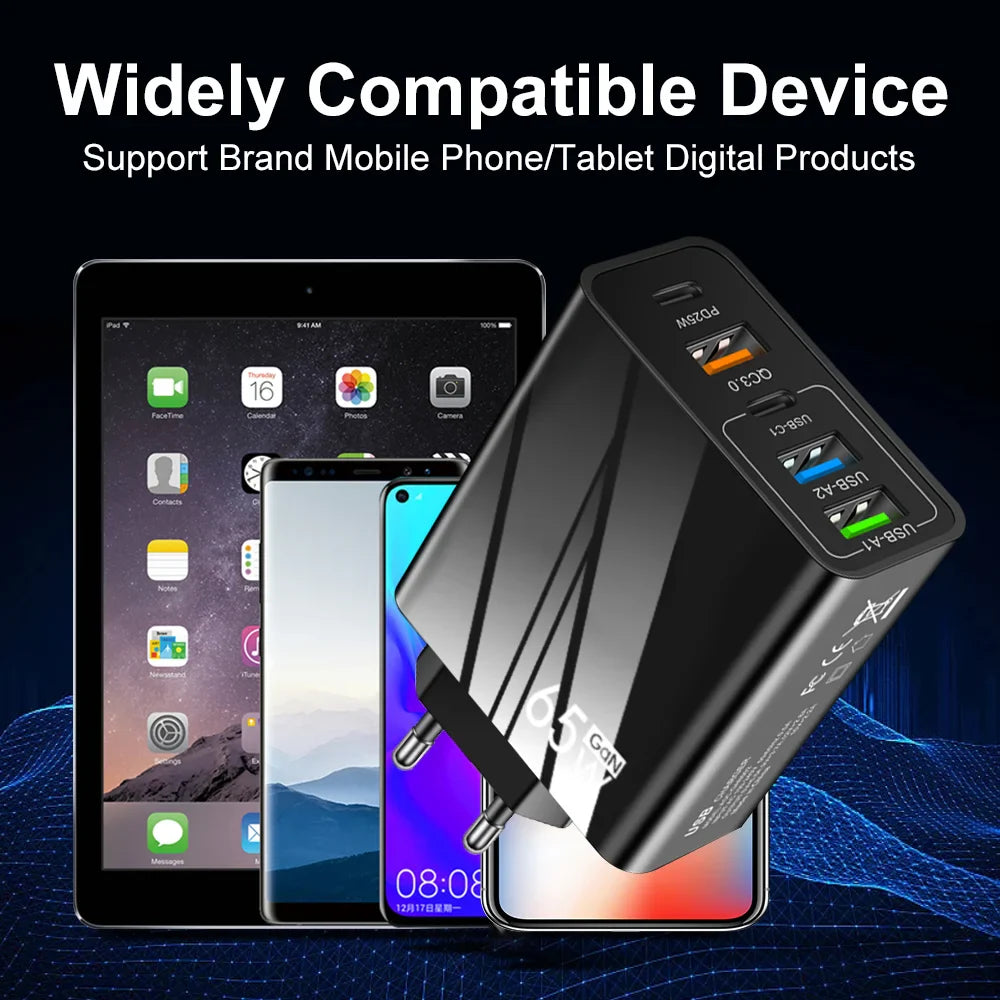 Chargeur Ultra Rapide - 5 en 1