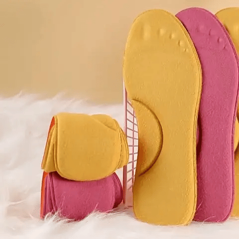 Semelles Auto-Chauffantes à Mémoire de Forme