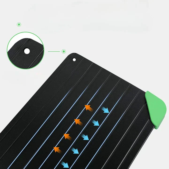 Plateau de décongélation rapide