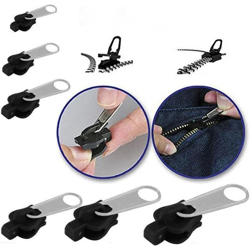 Lot de 12 Réparation de fermetures éclairs