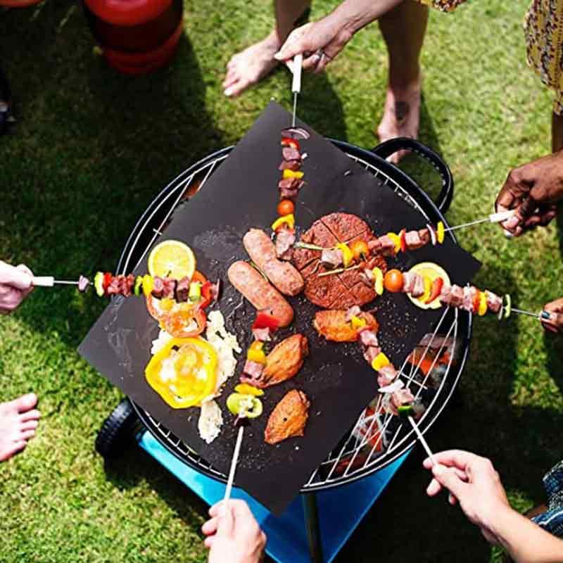 Tapis de Cuisson Réutilisable pour Barbecue et Four