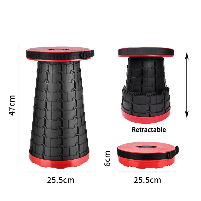 Tabouret télescopique - facile à transporter