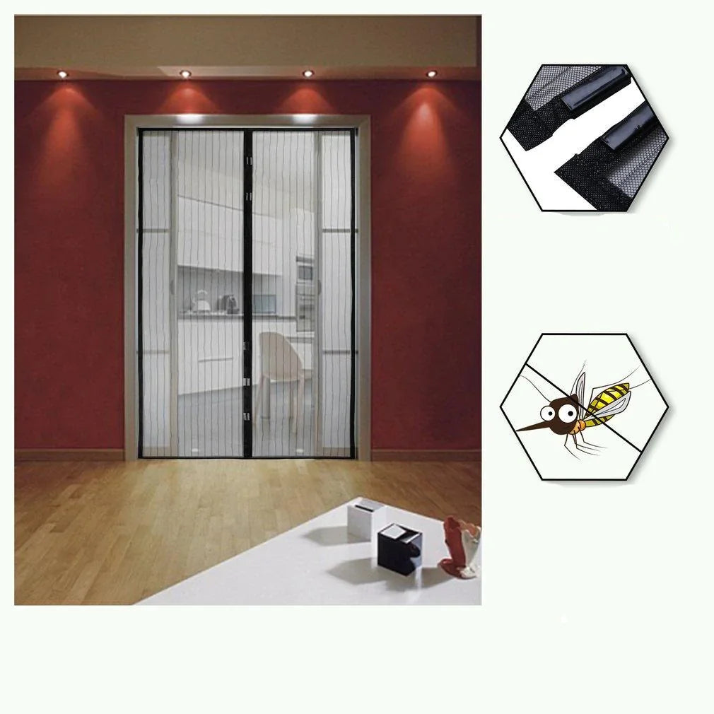 Moustiquaire et Rideau Magnétique Aimanté