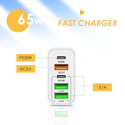 Chargeur Ultra Rapide - 5 en 1